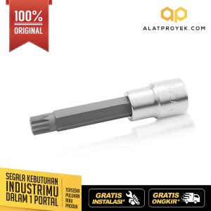 Kunci Sock Star Tamperproof Bit Sockets L 1/2" DR T40 TOPTUL BCKA164052