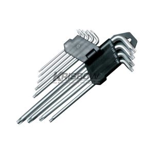 Kunci L Torx Wrench Set M T10-T50 9Pcs Krisbow KW0101641