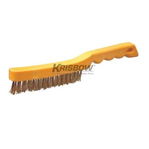 Sikat Scratch Brush Brass Wire 4ROW LRSBB4 Krisbow KW0300065