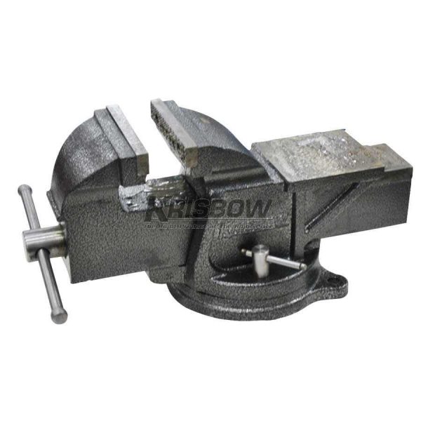 Ragum Putar Bench Vise 4IN With Swivel Base Krisbow KW0400035