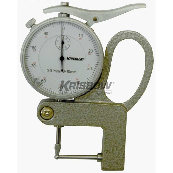 Dial Thickness Gage Pipe 0-10mm/0.01mm Krisbow KW0600449