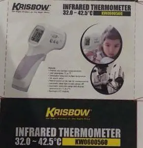 Infrared Thermometer 32-42.5 Deg Krisbow KW0600560