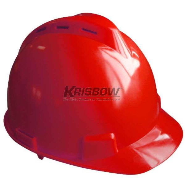 Helm Helmet front Brim Vented Red Krisbow KW1000443