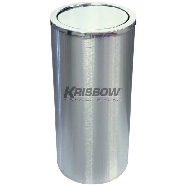 Tempat Sampah Stainless Krisbow 40 Liter