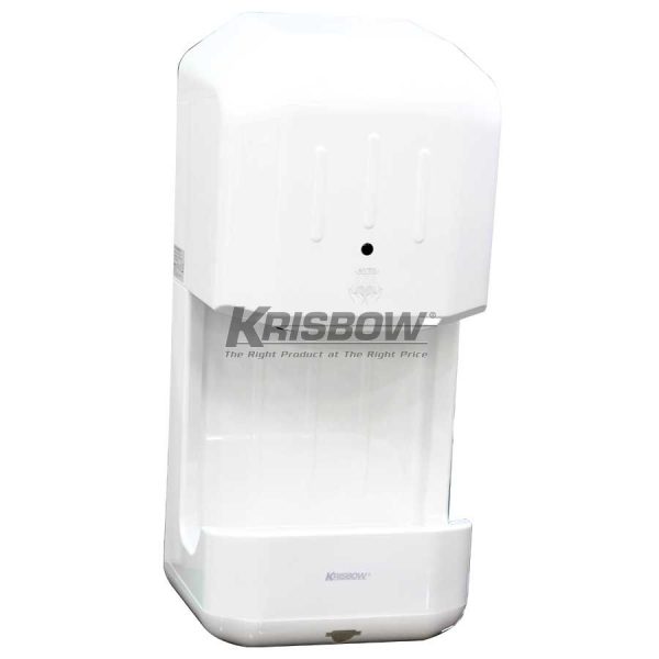 High Speed Hand Dryer Krisbow with Drip Tray KW2001241