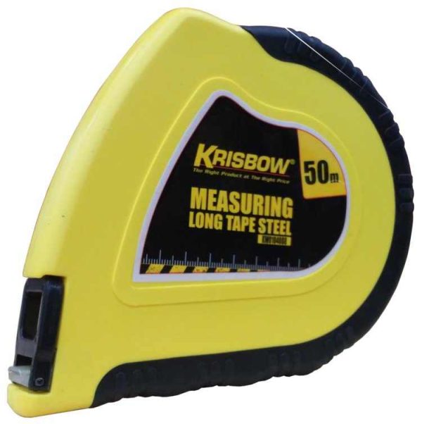 Meteran Measuring Long Tape 50M Steel Krisbow KW0104088