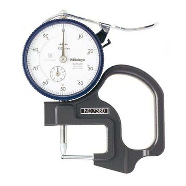 DIAL THICKNESS GAGE 10/0.01MM 7360 MITUTOYO MT0000367