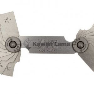 RADIUS GAGE 1/32-17/64IN L:16 186-103 Mitutoyo MT0000500