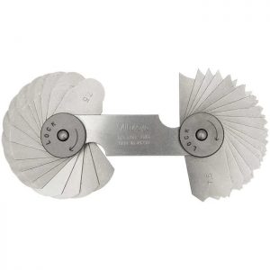 Mitutoyo Set Radius Gage 7.5-15.0MM (32PAIRS) 186-106