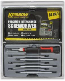 Set Obeng Presisi Krisbow 14 pcs Changeable Screwdriver