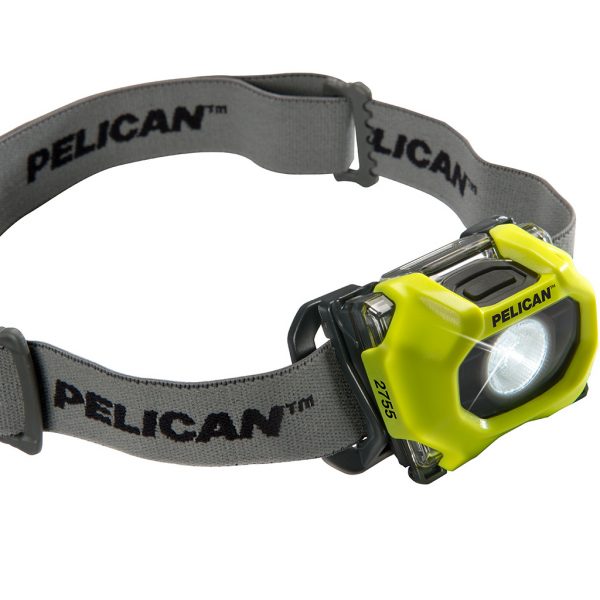 Senter Kepala LED Pelican 2755 Flashlight Headlight Yellow