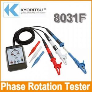 Phase Rotation Tester with fused test leads Kyoritsu 8031F