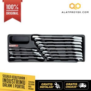 Pro-Series Reversible Ratchet Combination Set 12PCS Toptul GAAT1205