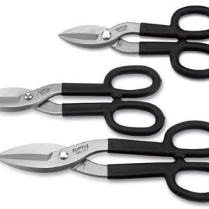Gunting Straight Pattern Snips 10" Toptul SBAE1010