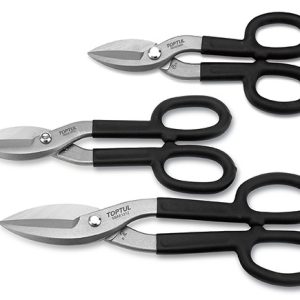 Gunting Straight Pattern Snips 12" Toptul SBAE1212