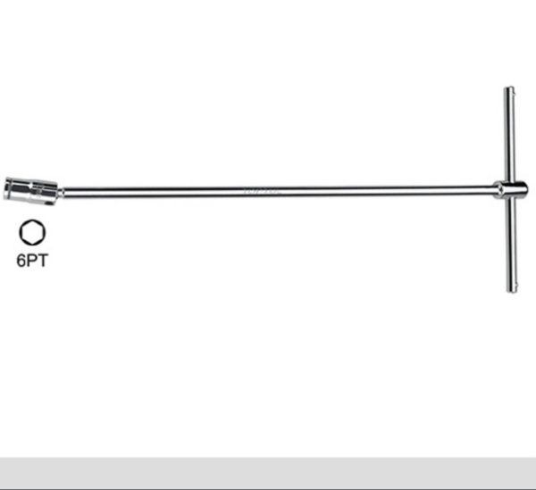 Kunci Sock T Handle 14mm Ball Swivel Toptul CTBA1460
