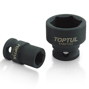 Kunci Sock 3/8" 6PT Flank Impact Socket 14mm Toptul KABA1214
