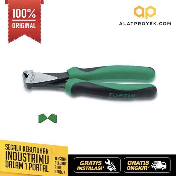 Tang Potong Plier Heavy Duty End Cutting Nippers 6" Toptul DJBA2206