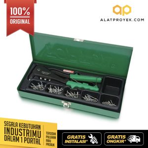 Tang Rivet Hand Riveter Set 151pcs Toptul GAAD0101