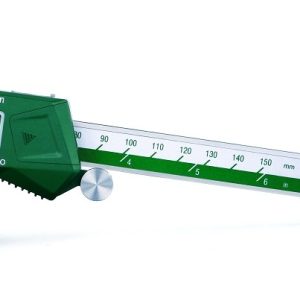 Digital Caliper With Carbide Tipped Jaws 0-150mm/0-6" Insize 1110-150A
