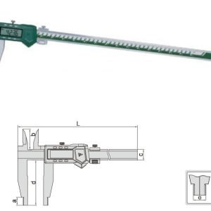 Digital Caliper (Jaw Length 150mm) 0-1000mm/0-40" Insize 1136-1002
