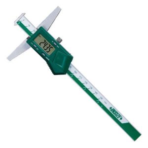 PENGUKUR KEDALAMAN DIGITAL DOUBLE HOOK DEPTH GAGE (base length 150mm) 0-300mm/0-12" INSIZE 1144-300A