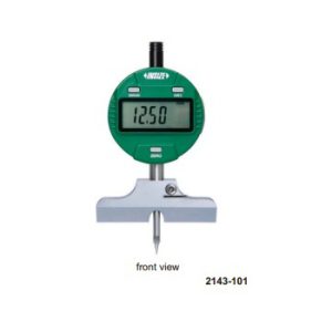PENGUKUR KEDALAMAN DIGITAL DEPTH GAGE (60° KNIFE EDGE BASE) 0-12.7mm/0-0.5" INSIZE 2143-101