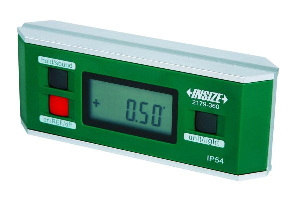 BUSUR DERAJAT DIGITAL LEVEL AND PROTRACTOR 0-360°(90°x4) INSIZE 2179-360