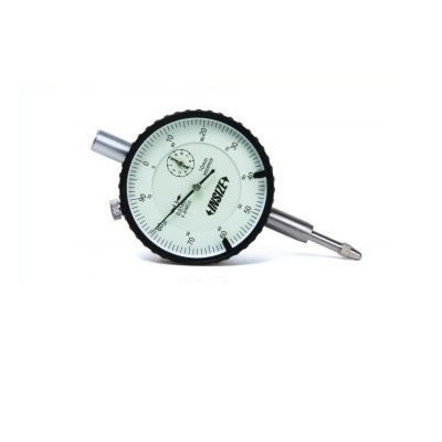 Shockproof Dial Indicator (Flat Back) 10mm Insize 2314-10FA