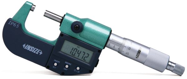 Digital Outside Micrometer (IP65) 125-150mm/5-6" Insize 3101-150A