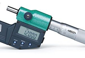 Digital Outside Micrometer (Friction Thimble, IP65) 0-25mm/0-1" Insize 3101-25FA