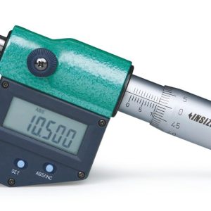 Digital Outside Micrometer (Without Data Output, Friction Thimble) 0-25mm/0-1" Insize 3108-25FA
