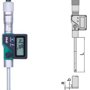 Digital Three Points Internal Micrometer (with setting ring) 6-8mm/0.24-0.31" Insize 3127-8
