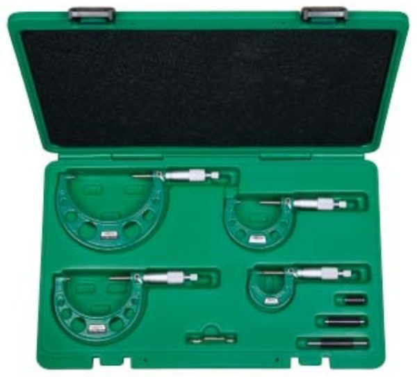 Outside Micrometer Set 150-300mm Insize 3203-3006A