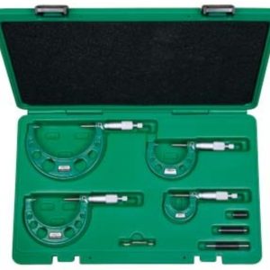 Outside Micrometer Set 0-75mm Insize 3203-753A