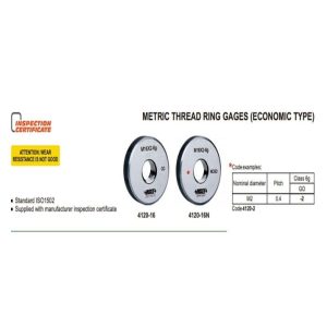 Alat Ukur Thread Ring Gage, 6g, Go, ISO 1502 M7x1 Insize 4120-7