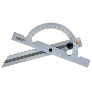 Busur Derajat Protactor (150x200mm) 0-180° Insize 4799-1150