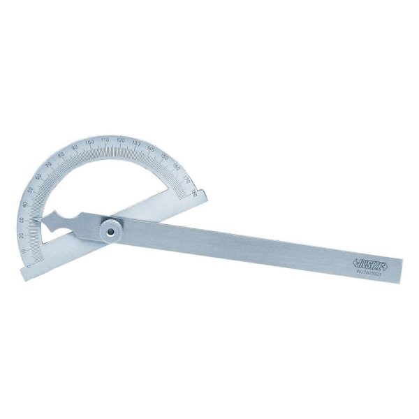 Busur Derajat Protactor (120x150mm) 0-180° Insize 4799-1120