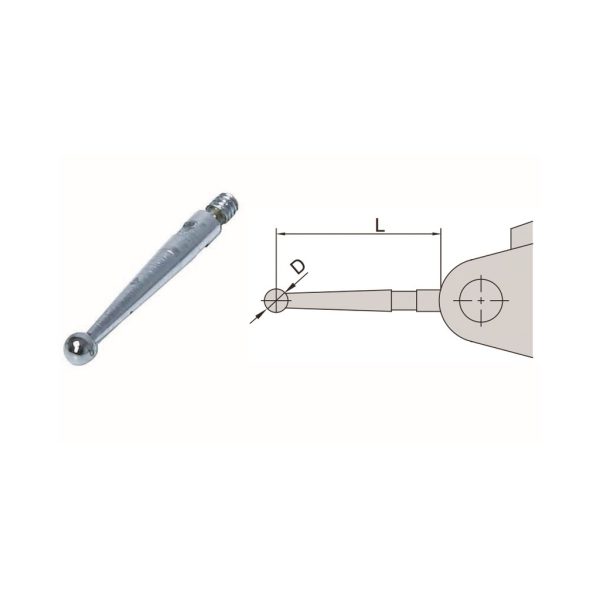 Alat Ukur Styli For Dial Test Indicators Insize 6284-3