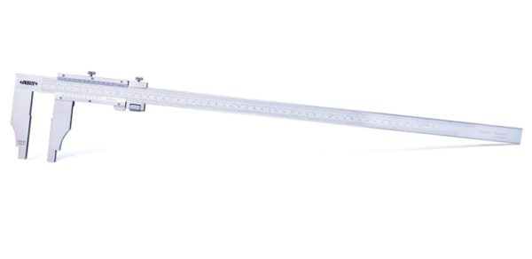 Insize 1214-6004 Jangka Sorong Vernier Caliper (jaw length 100mm) 0-600mm/0-24"