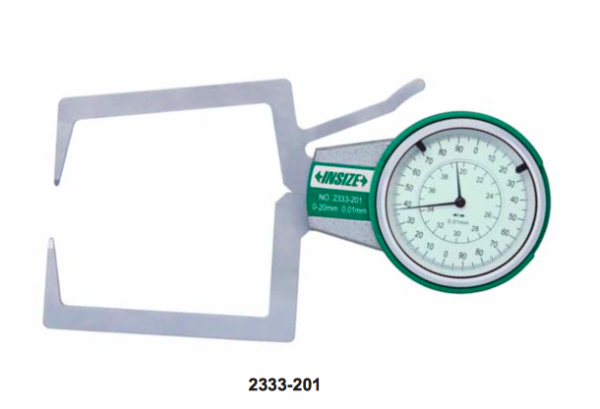 External Dial Caliper Gage 30-50mm Insize 2333-501