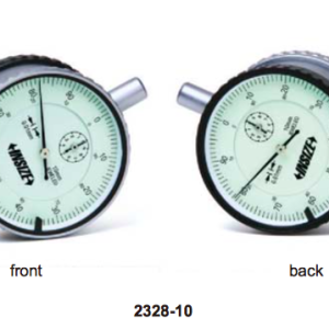 Double Face Dial Indicator Range 10mm Insize 2328-10