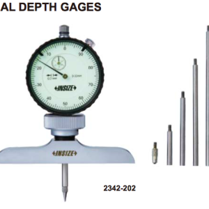 Dial Depth Gage 0-300mm Insize 2342-202