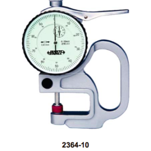 Thickness Gage (spherical -flat tips) 0-10mm Insize 2364-10B
