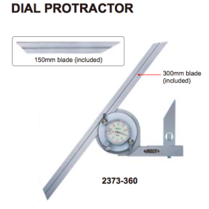 Dial Protactor 0-360 degree Insize 2373-360