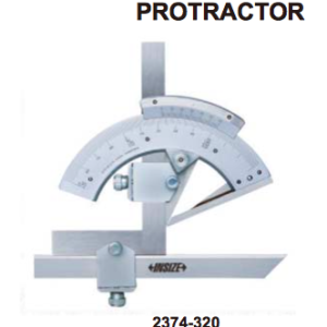 Protactor Range 0-320 degree Insize 2374-320