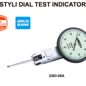 Long Styli Dial Test Indicator 0.8mm Insize 2383-08A