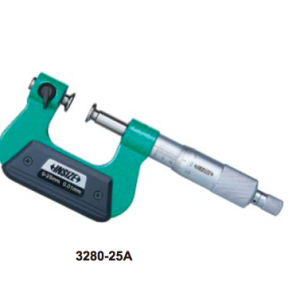 Non Rotating Spindle Universal Micrometer (with tips) 0-25mm Insize 3280-25A
