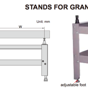 Stand For Granite Surface Plate (low stands) Insize 6902-66A