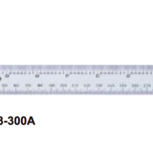 Penggaris Besi Rigid Rule 300mm/12" Insize 7113-300A